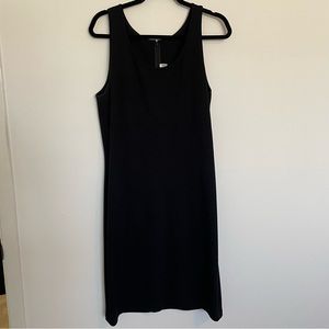ST. JOHN Sleeveless Black Knit Dress Size 10
